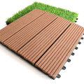 Antislip Allweather Resistant Waterproof Interlocking Outdoor WPC Deck Tile